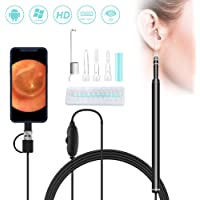 Rehomy Digital Led Otoscopio Cámara de Oído Alcance Kit de eliminación de Cera Herramienta de Limpieza de Cera de oído